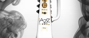 Jazz Vodka Bottle Product Photography